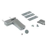 Петля дверная регулируемая 3-D 105 мм (14-19,5 мм) на 120 кг, серебристая