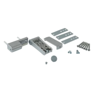 Петля дверная регулируемая 3-D 105 мм (14-19,5 мм) на 120 кг, серебристая