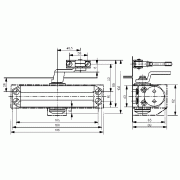 Доводчик DORMA TS-77 EN 2 стд., серебристый