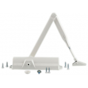 Доводчик DORMA TS-68 с тягой, белый для дверей до 140 кг