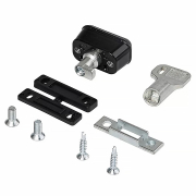 Замок блокировочный для алюминиевых окон Baby Lock черный